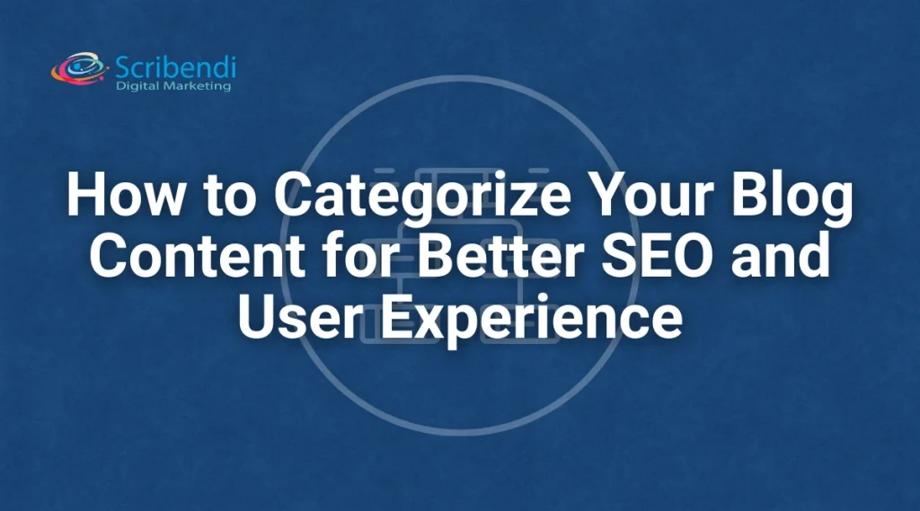 Content categorization guide for SEO and UX