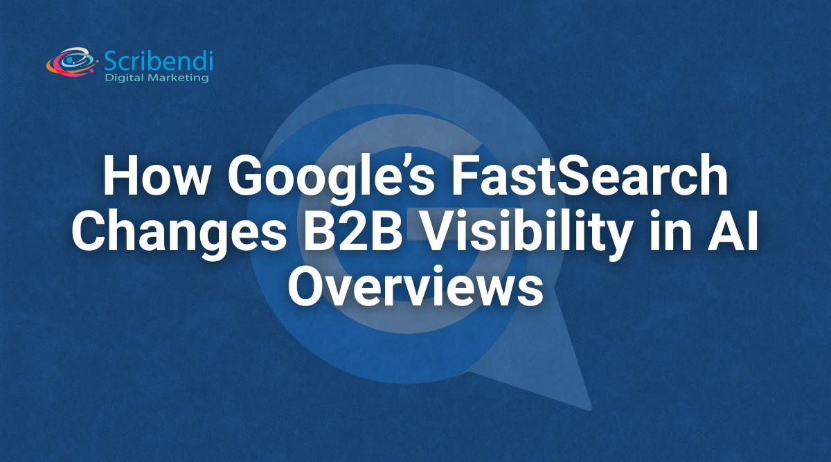 How Google FastSearch changes B2B visibility