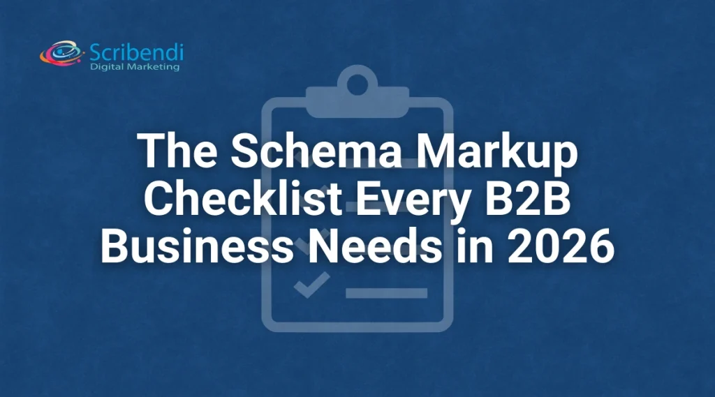 Schema markup checklist for B2B businesses